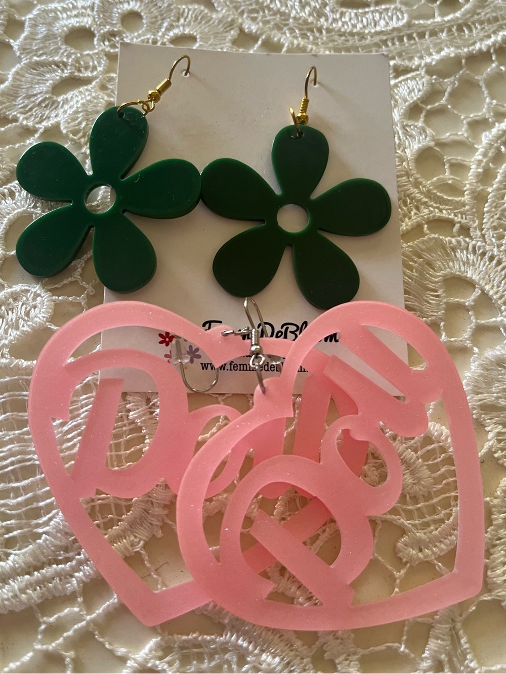 Barbie Earring Set - Set of Two